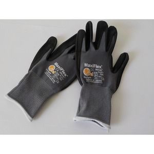 MaxiFlex Ultimate Work Gloves seamless 34-874 Small Gray Black